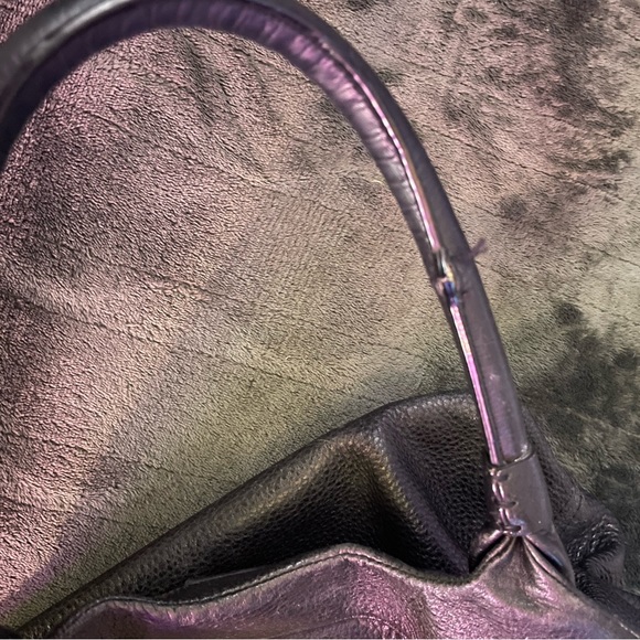 Authentic black Kate Spade soft pebbled leather hand bag - Picture 4 of 4